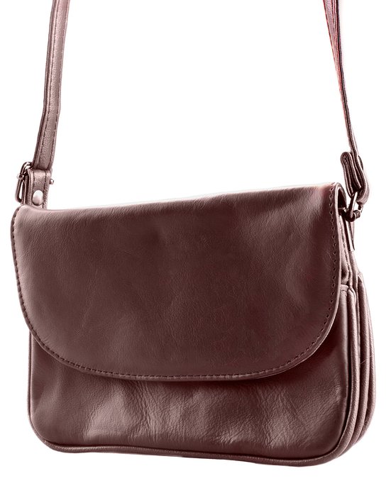 Women's Genuine Leather Small Crossbody Purse, Shoulder Bag, Handbag, Clutch