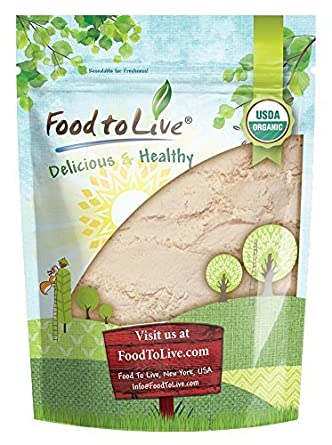 Organic Coconut Flour, 1 Pound - Non-GMO, Kosher, Raw, Vegan, Unsweetened, Unrefined, Unsulfured Fine Powder, Bulk, Great for Baking