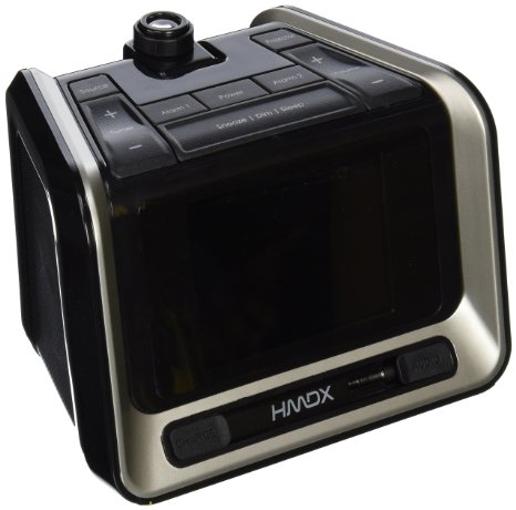 HMDX HX-B320 Sleep Station Plus Projection and Weather Alarm Clock with FM Radio
