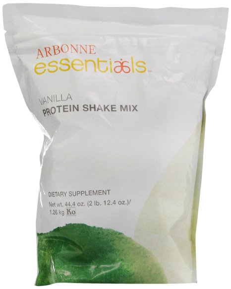 Arbonne Essentials - Vanilla Protein Shake Mix Powder - 30 ServingsNet wt 444 oz2 lb 124 oz