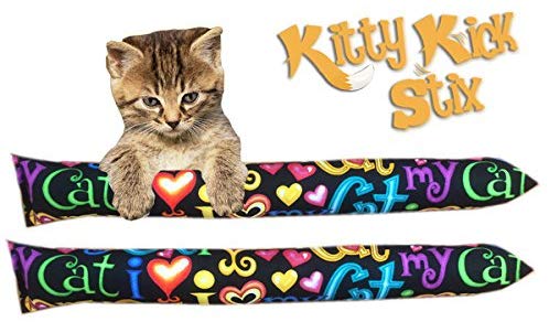 Kitty Kick Stix 15" Original Catnip Kicker Toy (Set of 2)