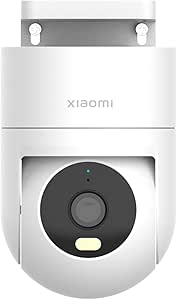 Xiaomi Outdoor Camera CW400 – Cámara Exterior con resolución 2560p, IP66, Detección Personas por IA, Visión Nocturna, Fotografía Time-Lapse, Blanco (Versión ES)