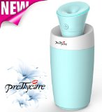 Cool Mist Ultrasonic Humidifier- New Design By PrettyCare - Personal Humidifier - Portable Humidifier - Mini Travel Air Humidifier - Quiet for Baby Room Home Car Face Office  Water Bottle