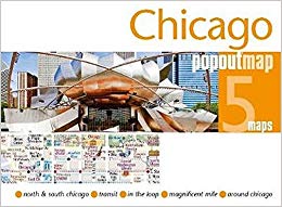 Chicago PopOut Map (Popout Maps)