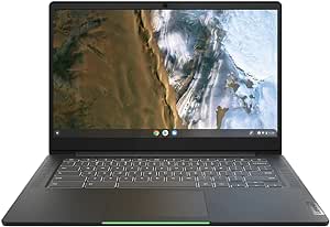 Lenovo IdeaPad 5 Chromebook | 14 Inch Full HD Laptop | Intel Core i3-1115G4 | 8GB RAM | 256GB SSD | Chrome OS | Storm Grey