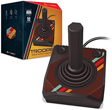 Hyperkin "Trooper" Premium Controller for Atari 2600/ RetroN 77 (Color May Vary)