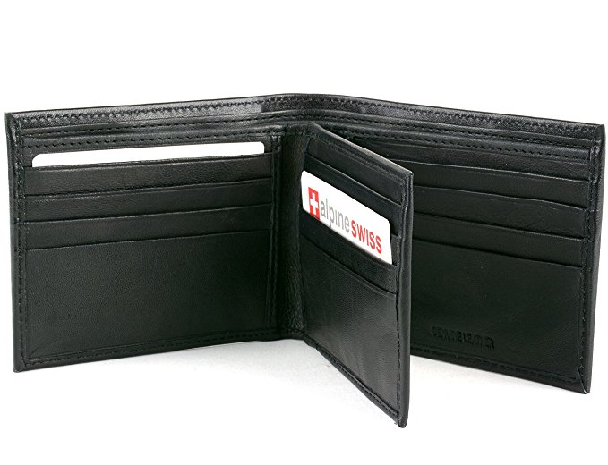 Alpine Swiss Mens Leather Wallets Money Clips Card Cases 6 Top Models To Choose