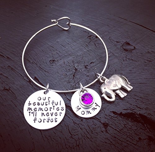 Our Beautiful Memories I'll Never Forget Alzheimer's Memorial Bracelet © | Alzheimer's Memorial Jewelry | Alzheimer's Sympathy Gift