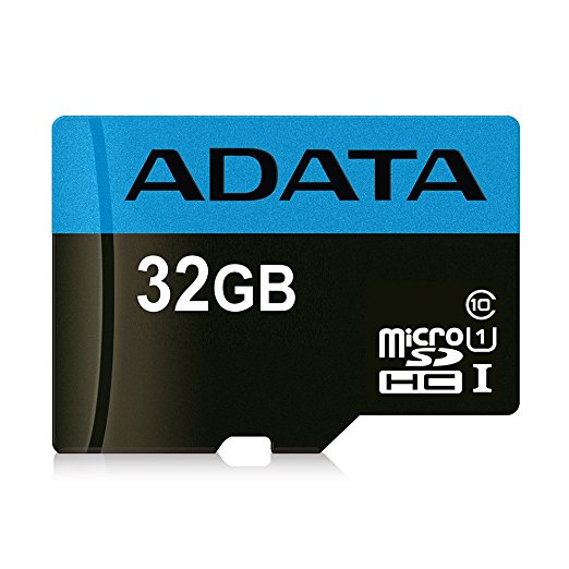 ADATA Premier 32GB microSDHC/SDXC UHS-I Class 10 Memory Card with Adapter Read up to 85 MB/s (AUSDH32GUICL10 85-RA1)