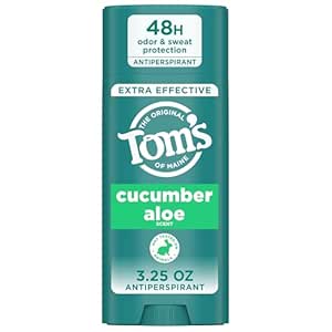 Tom's of Maine Complete Protection Natural Antiperspirant, Cucumber Aloe, 3.25 OZ