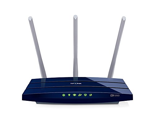 TP-Link AC1350 Wireless Dual Band Cable Router, Support Guest Network and Parental Control, UK Plug (Archer C58)