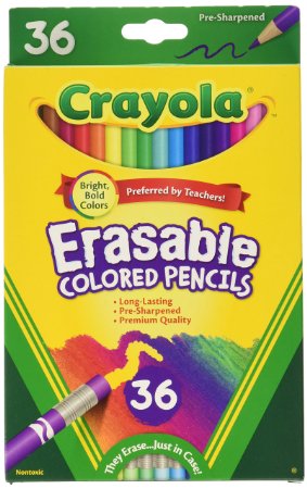 Crayola Erasable Colored Pencils (36 Count)