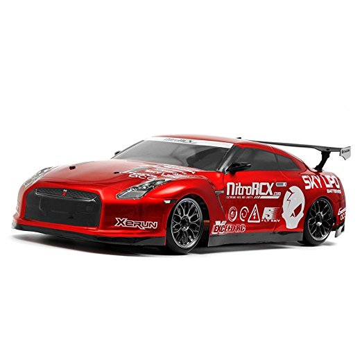 Exceed RC 2.4Ghz MadSpeed Drift King Edition 1/10 Electric Ready to Run Drift Car (Red)