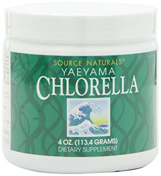 Source Naturals Chlorella From Yaeyama Powder, 4 Ounce