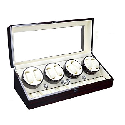 XTELARY Luxury Gift Automatic Rotate Watch Winder 8 9 Leather Storages