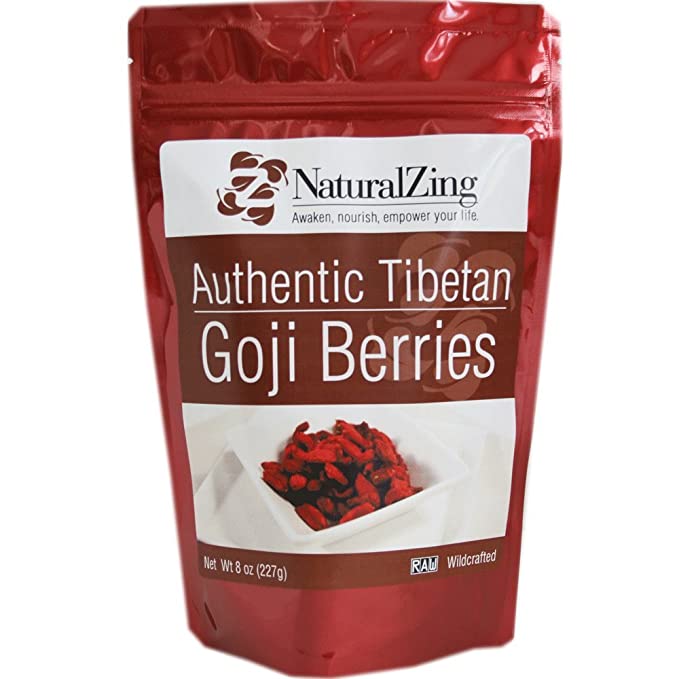 Authentic Tibetan Goji Berries (Raw, Wildcrafted) 8 oz