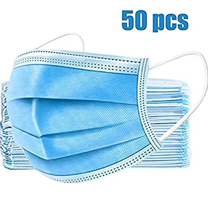Disposable Respirator-Three Layers - Melt-Blown Fabric（50PCS）