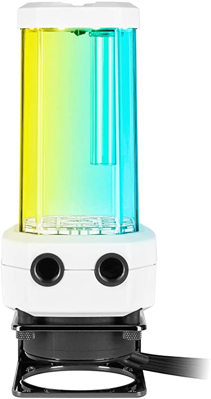 Corsair Hydro X Series XD5 RGB Pump/Reservoir Combo - White - D5 PWM Pump - 330ml Reservoir - Ten Individually Addressable RGB LEDs - Temperature Sensor