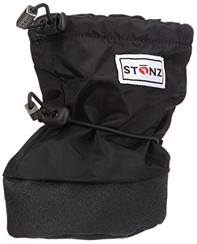 Stonz Three Season STAY-On Baby Booties, For Bare Feet or Shoes, For Mild or Cold Snow Weather (Unisex Infant/Toddler)