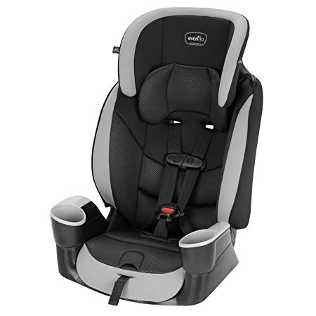 Evenflo Maestro Sport Harness Booster Car Seat, Granite