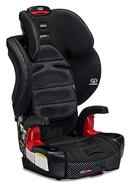 Britax Frontier ClickTight Cool Flow Harness-2-Booster Car Seat, Grey