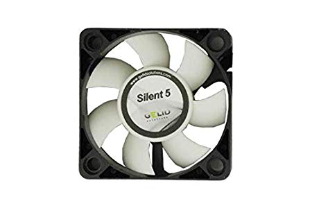 Gelid Silent 5 Case Fan 50 x 50 x 15 mm Hydro Dynamic Bearing 12 V 4000 rpm 23 dBA 3 Pin Molex CE RoHS