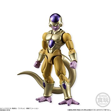 Bandai Shokugan Shodo Dragon Ball Z Golden Frieza Action Figure