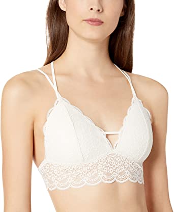 Amazon Brand - Mae Women's Multi Strappy Back Lace Bralette