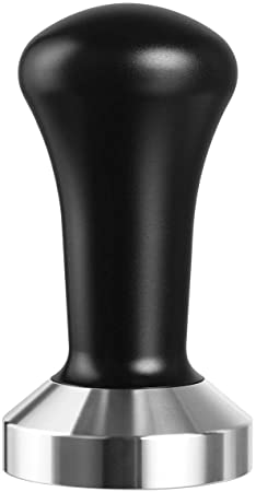 51mm Espresso Tamper, SANTOW Barista Coffee Tamper with Flat Stainless Steel Base – Professional Espresso Hand Tamper