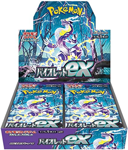 Pokemon Card Game Scarlet & Violet Expansion Pack Violet ex Box (No Promo Card Included)