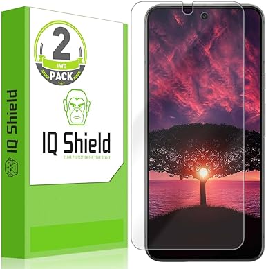 IQShield Screen Protector Compatible with Google Pixel 8 (2-Pack) Anti-Bubble Clear TPU Film