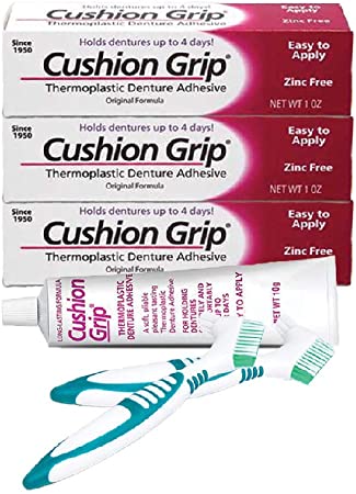Cushion Grip Thermoplastic Denture Adhesive Original Formula