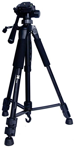 KODAK T210 150cm 59.05 Inches Three Way Pan Movement Tripod for Camera