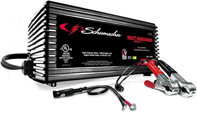 Schumacher SC1355 1.5A 6/12V Battery Maintainer