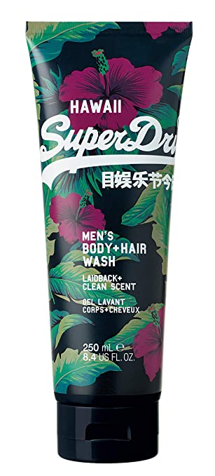 Superdry Hawaii Men's Body Wash, 250 ml
