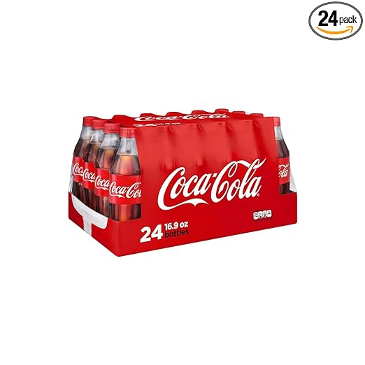Coca-Cola Classic Soda, 16.9 Ounce (24 Bottles)