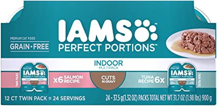 Iams Perfect Portions Healthy Grain Free Variety Pack Wet Cat Food
