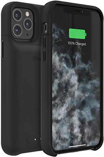 mophie Juice Pack Access - Ultra-Slim Wireless Charging Battery Case - Made for Apple iPhone 11 Pro - Black