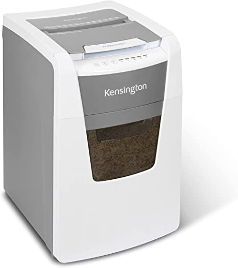 Kensington OfficeAssist Auto Feed Shredder A1500-HS Anti-Jam Micro Cut (K52050AM)