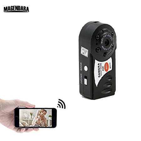MAGENDARA Mini WIFI Spy Hidden camera with Night Vision