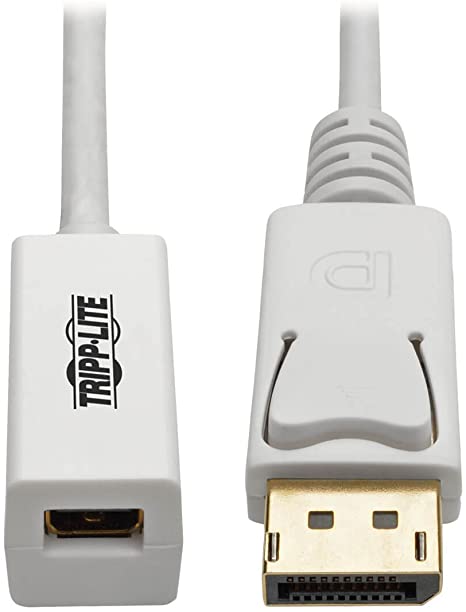 Tripp Lite 6in DisplayPort to Mini DisplayPort Adapter Cable 4k x 2k M/F 6" (P134-06N-MDP)