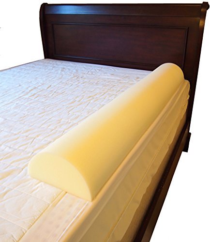 Put Big Girl/Boy Semicircle Bed Rail Bumper Pad for Toddler (7 inch by 51 inch Semicircle)