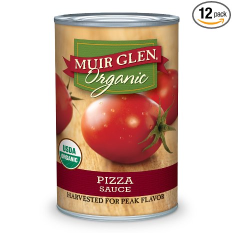Muir Glen Organic Pizza Sauce, 15 oz, 12 Pack