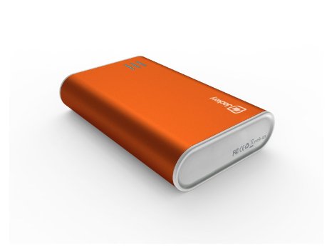 Jackery Fit 9000mAh Portable Battery Charger External Battery Pack Power Bank and Portable Charger for Apple iPhone SE 6s 6s Plus 5 iPad Air iPad Mini Samsung Galaxy S7 S6 and S5 Orange
