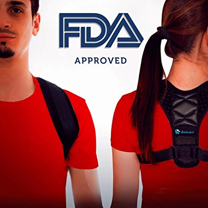 ShenCare Premium Posture Corrector Brace For Men & Women [40’’ – 48’’] | Ultimate Posture Support, Muscle Pain Reliever | Align Your Spine & Relieve Back, Shoulder & Neck Pain | FDA Approved
