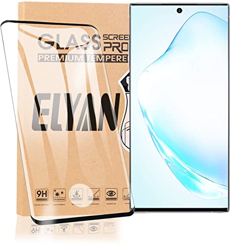 2 Pack Note 10 Plus Screen Protectors Compatible with Samsung Galaxy Note 10 Plus, [9H Hardness ] [ 3D Full Frame ] [ Anti-Fingerprint ][ case Friendly] Easy Apply Compatible Galaxy Note 10 Plus