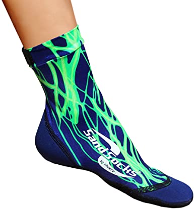 Sand Socks for Beach Soccer, Sand Volleyball and Snorkeling
