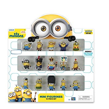 Minions Movie Mini Figurines 15 Piece Set