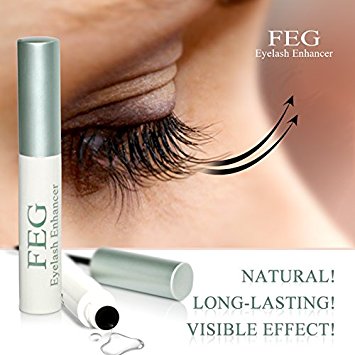 FEG Eyelash enhancer. The most powerful eyelash growth Serum 100% Natural. Promote rapid growth of eyelashes
