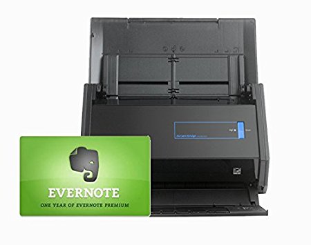 Fujitsu ScanSnap iX500 Document Scanner with Evernote Premium (1 Year License and Warranty)